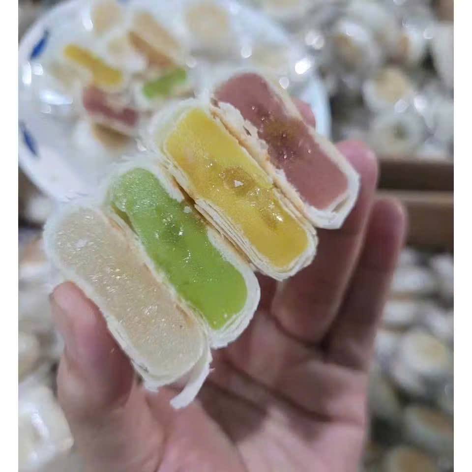 Bánh Pía Bánh Trung Thu TÂN DÂN LỢI  - BÁNH NHÂN GÀ QUAY/DỪA/ĐẬU XANH/KHÓM