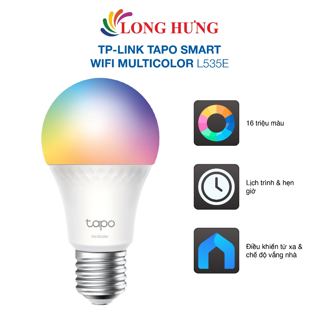Đèn Wifi TP-Link Tapo Smart Wifi Multicolor L535E - Hàng chính hãng