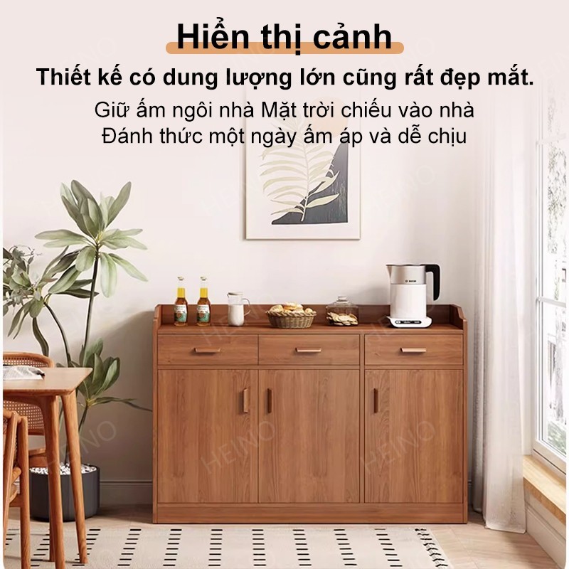 HEINO tủ đựng đồ đa ngăn hiện đại chứa chất liệu gỗ MDF chống thấm tủ trưng sang trọng đa năng | BigBuy360 - bigbuy360.vn