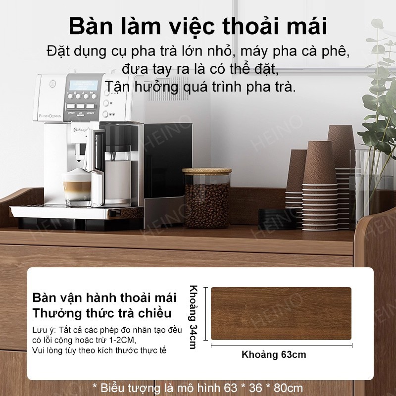 HEINO tủ đựng đồ đa ngăn hiện đại chứa chất liệu gỗ MDF chống thấm tủ trưng sang trọng đa năng | BigBuy360 - bigbuy360.vn