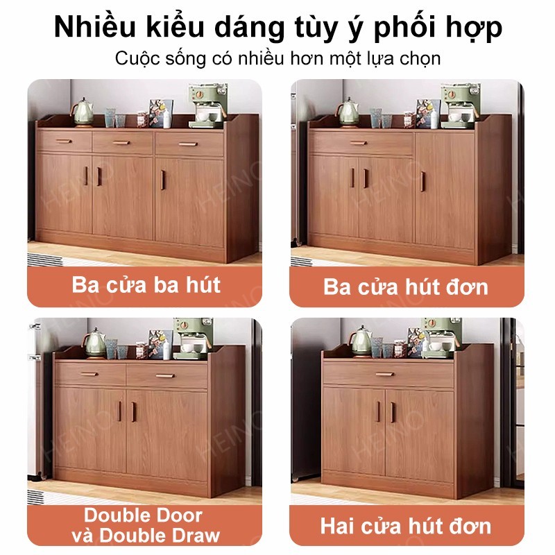 HEINO tủ đựng đồ đa ngăn hiện đại chứa chất liệu gỗ MDF chống thấm tủ trưng sang trọng đa năng | BigBuy360 - bigbuy360.vn