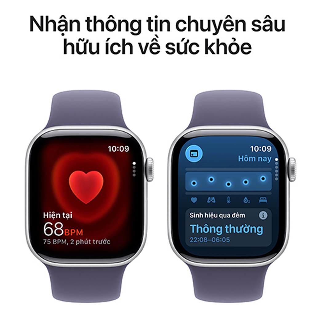 Apple Watch Series 11 Viền Nhôm Cellular 42mm Dây cao su S/M Chính hãng | BigBuy360 - bigbuy360.vn