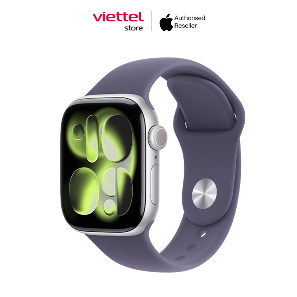 Apple Watch Series 11 Viền Nhôm GPS 46mm Dây cao su M/L Chính hãng