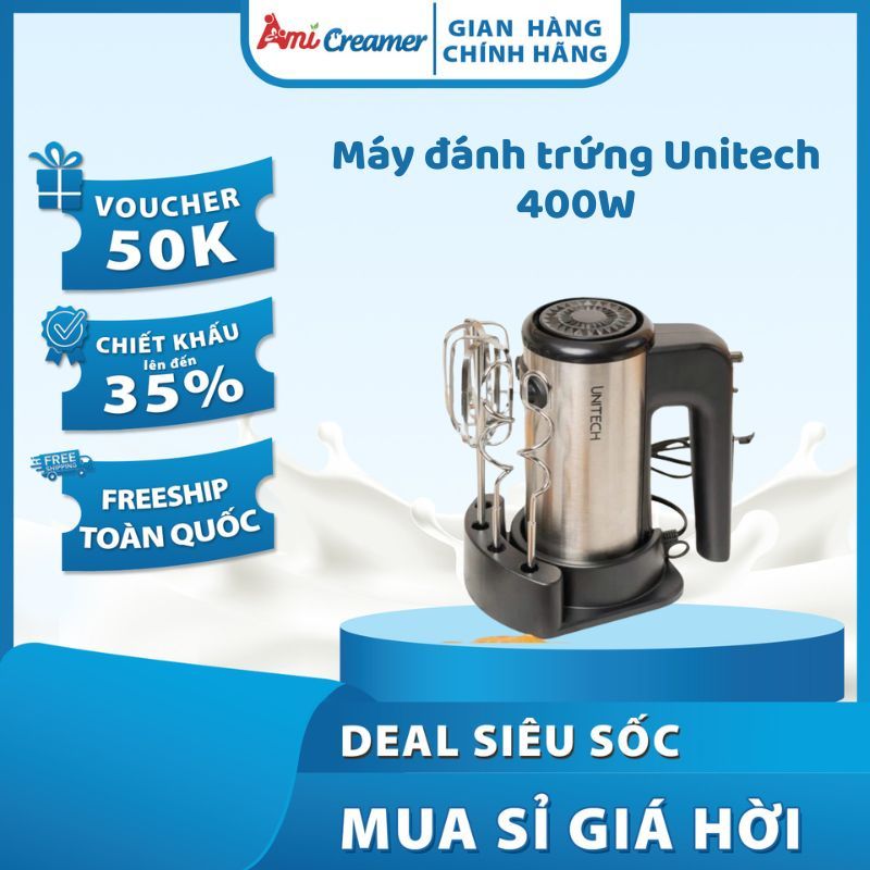 Máy Đánh Trứng Cầm Tay Unitech 400W