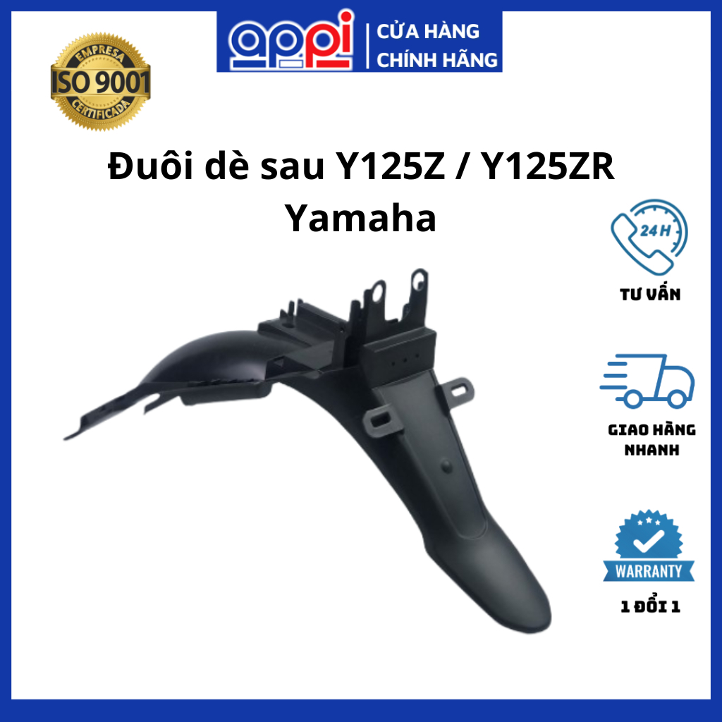 Đuôi dè sau Yaz | Chắn bùn sau Y125Z, Y125ZR chính hãng Yamaha 5BU-F1611
