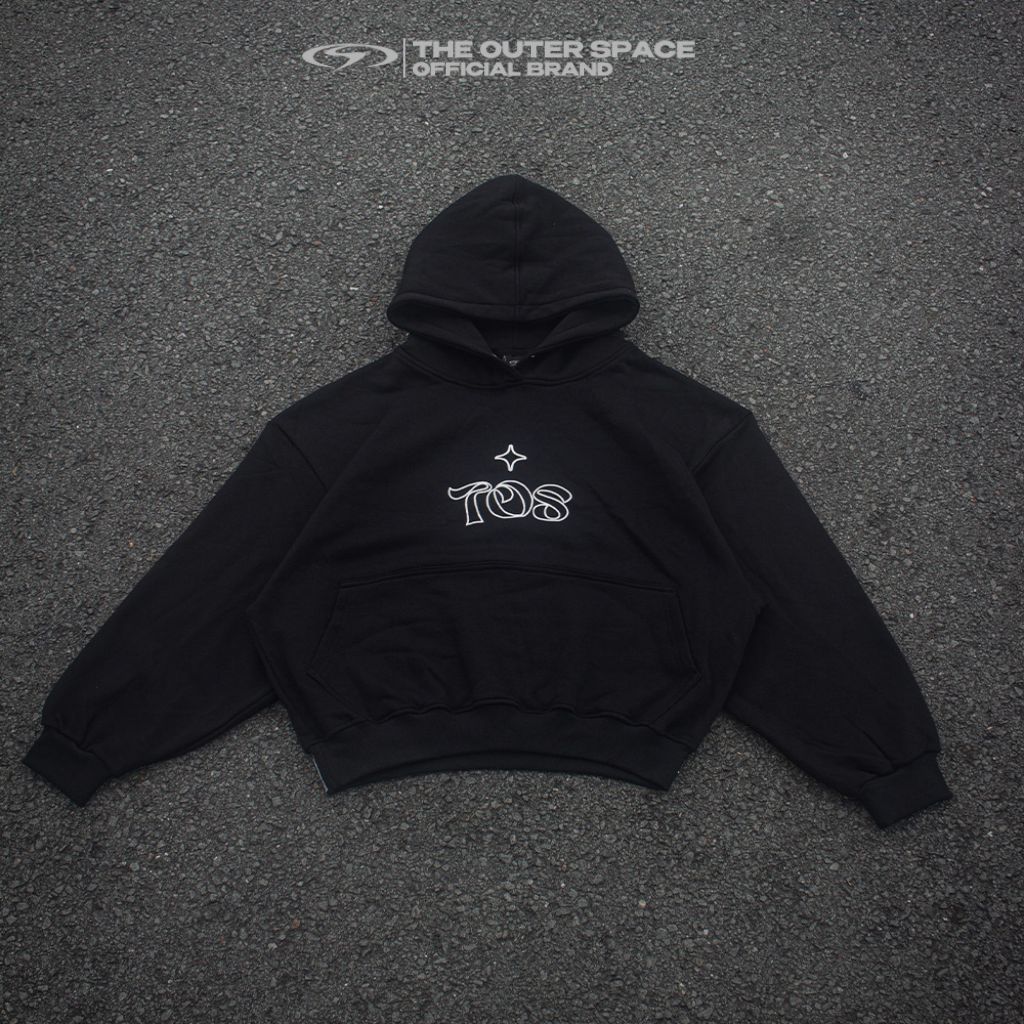Áo Khoác Hoodie Boxy THEOUTERSPACE Nỉ Bông Cotton 360GSM - Áo Hoodie Form Rộng LocalBrand Unisex Nam