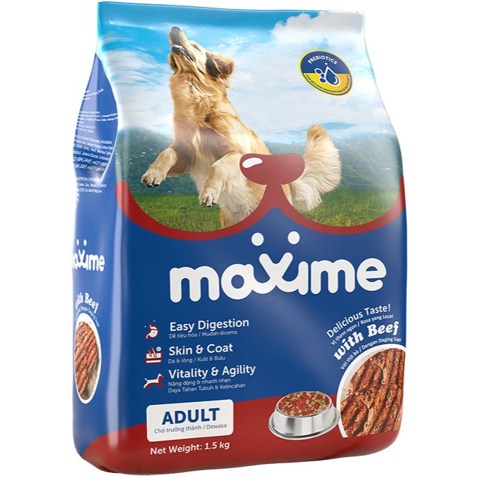 THỨC ĂN CHO CHÓ LỚN MAXIME 400G