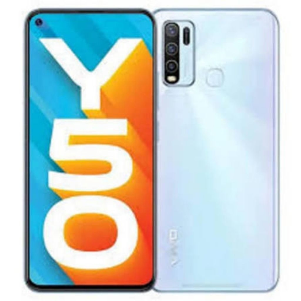 Điện thoại Giá rẻ Vivo Y50 RAM 8GB bộ nhớ 128GB, màn hình 6.51', Android 12, pin khủng 5000 mah ,bảo hành 12 tháng