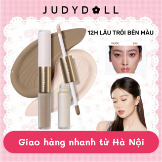   Judydoll  Kem tạo khối Bắt Sáng 4.8g Lâu Trôi Dạng Lỏng dễ sử dụng cho người mới bắt đầu 