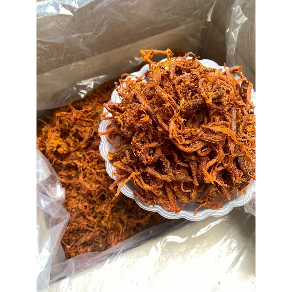 1kg bò xé sợi ( sợi dài) khô bò sợi dài đóng túi zip