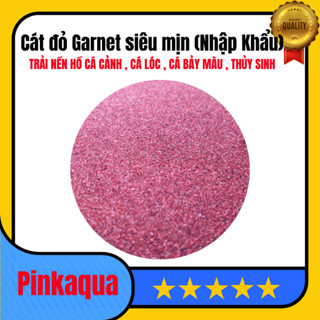 (Sp shop chuyên sỉ)Cát đỏ Garnet hạt mịn  siêu đẹp trải nền bể thủy sinh nhập khẩu Ấn Độ