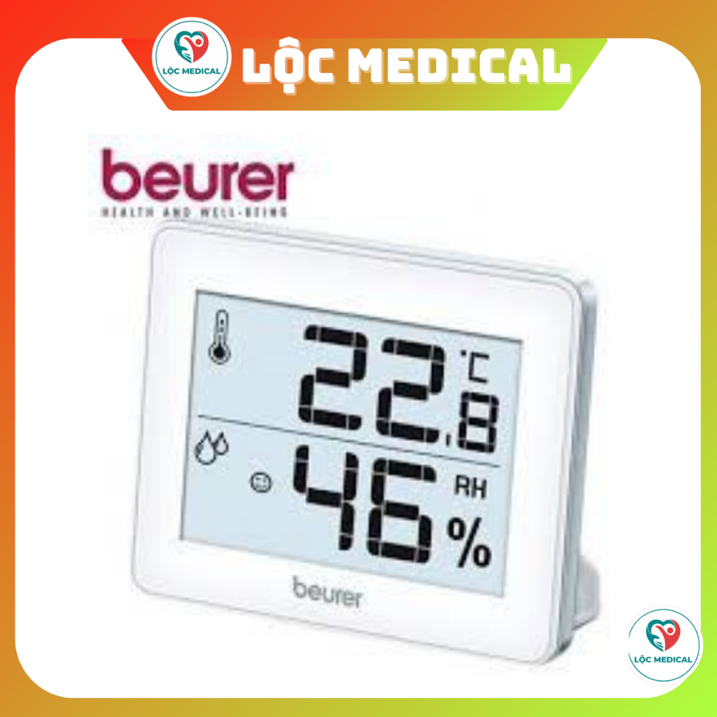 Nhiệt ẩm kế Beurer HM16 (Trắng)