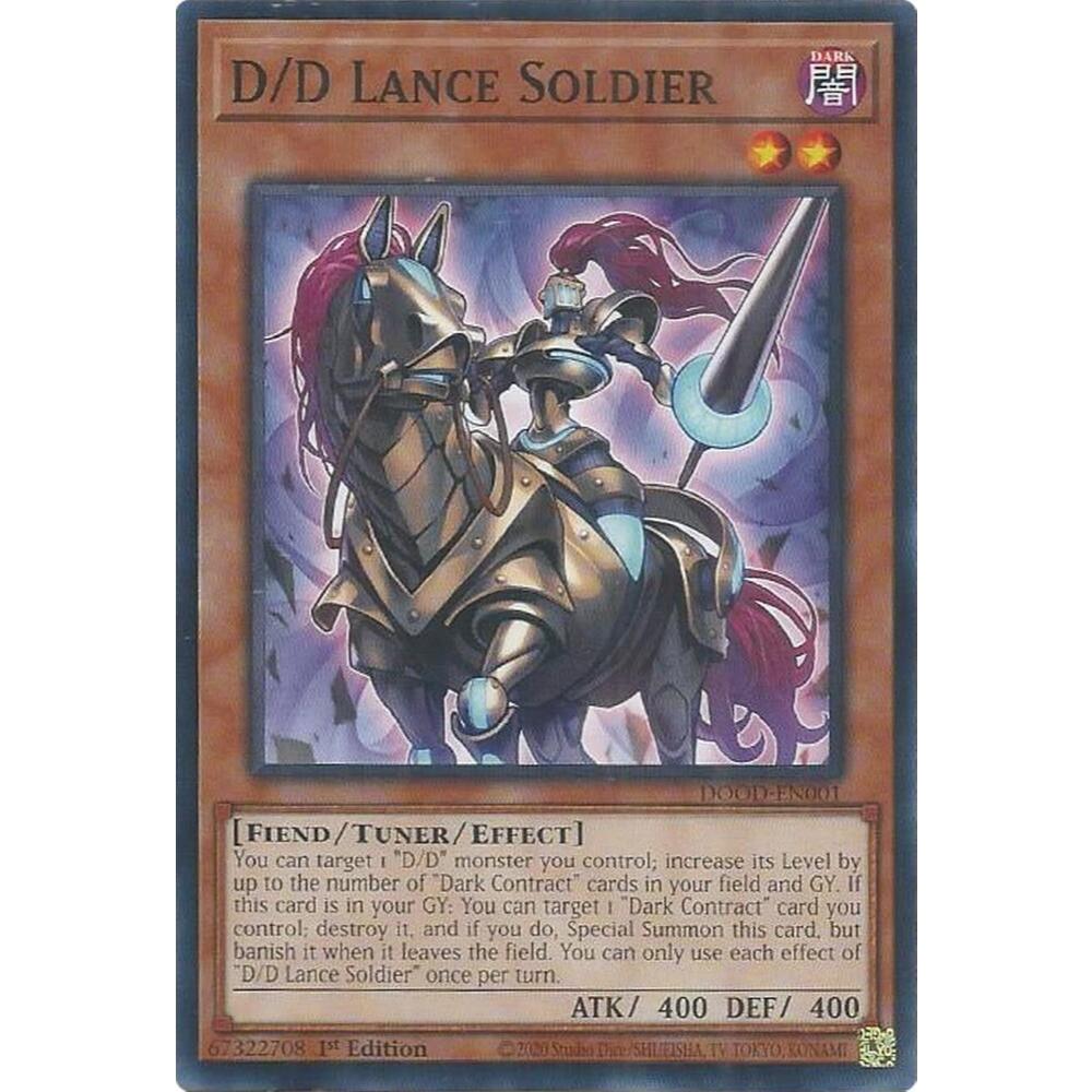 D/D Lancea Soldier - Common TCG / Common AE  - DOOD-EN001 / DOOD-EN001