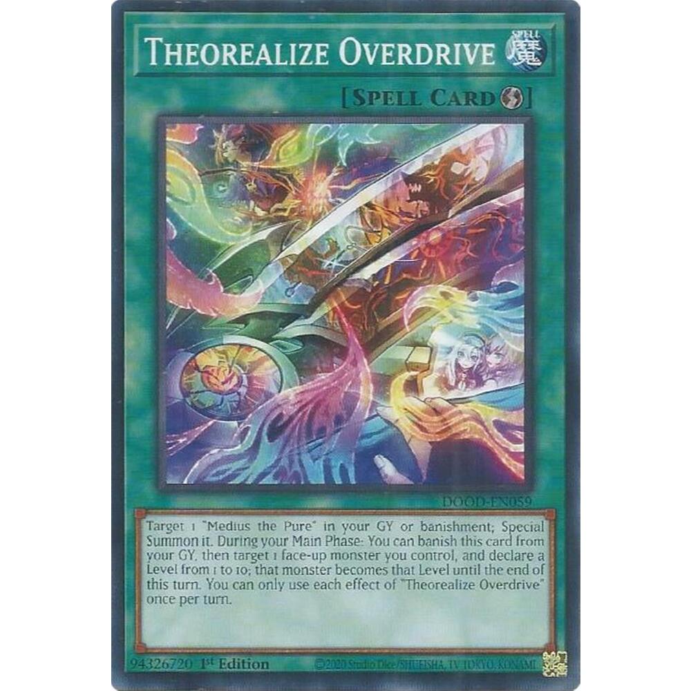Theorealize Overdrive - Common TCG - DOOD-EN059