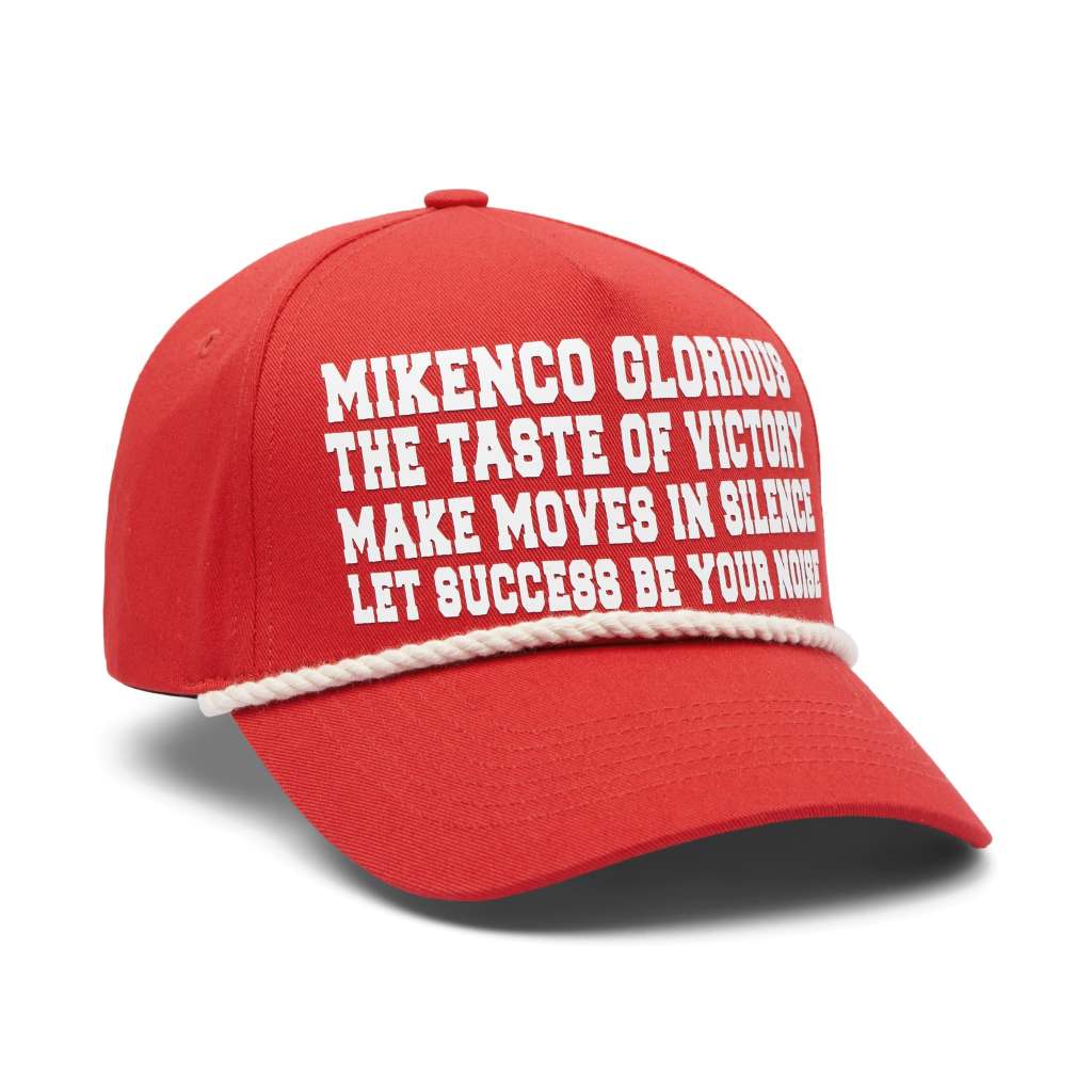 Mũ lưỡi trai MIKENCO Taste Of Victory Cap Red