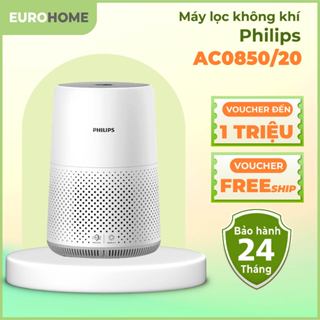 Máy lọc không khí Philips AC0850, lọc sạch không khí, virus, vi khuẩn tới 99.9%, bảo hành 2 năm | Hàng chính hãng