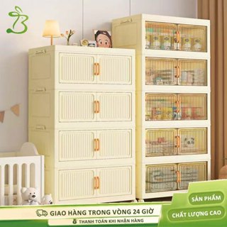 [Tối đa]Tủ nhựa gấp không cần lắp đặt,Tủ Đựng Đồ 2 Cánh Mở FullScreen,Cánh Cửa Hút Nam Châm,chất liệu pp cao cấp