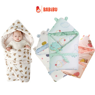  Ủ choàng trần bông hạt đậu siêu ấm kích thước 100x100cm thiết kế tai gấu cho bé 