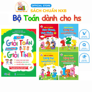 Sách - Giỏi Tính Giỏi Toán, Rèn Kĩ Năng Tính Nhanh Tính Nhẩm, Rèn Kĩ Năng Cộng Trừ Giúp Bé Học Tốt Môn Toán