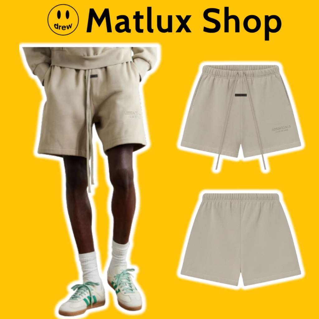 [BEST QUALITY] Quần đùi Fear Of God FOG Essentials SP25 chất liệu nỉ bông cao cấp, Quần short FOG