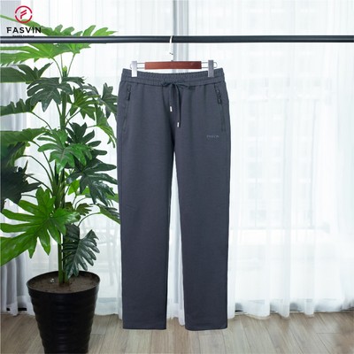 Quần nỉ xốp nam ống suông Fasvin DT25681.1.HN vải có độ dày vừa phải rất nhẹ và bền đẹp