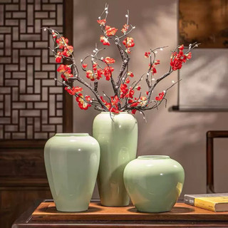 Bình hoa gốm sứ men lì / men bóng cao cấp