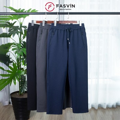 Quần nỉ xốp nam Fasvin DT25681.HN vải có độ dày vừa phải mềm mại nhẹ và bền đẹp