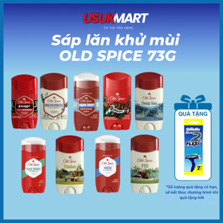  Sáp Lăn Khử Mùi OLD SPICE khử Mùi Cơ Thể Cho Nam Nữ ngăn mùi đến 48h chạy nhảy thoải mái cả ngày dài Nhập khẩu từ Mỹ 