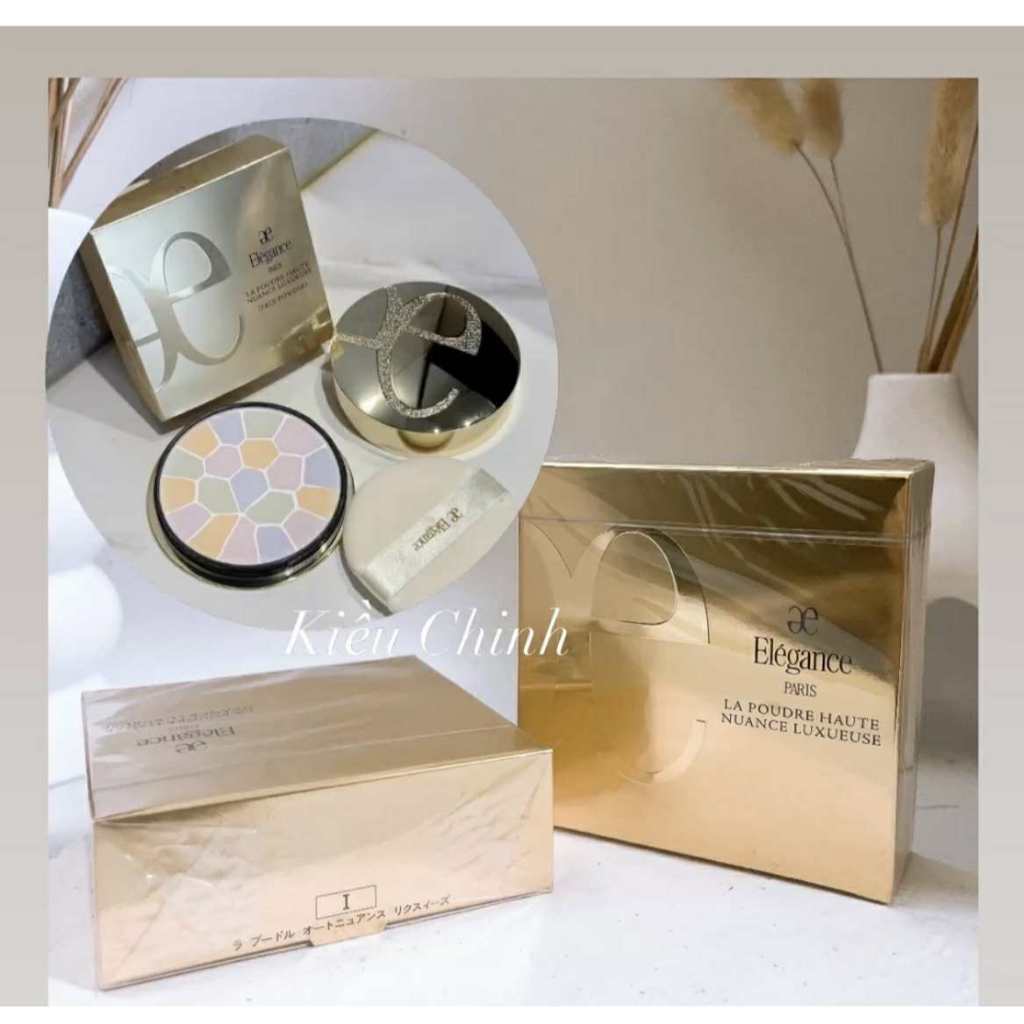 (fullszie 27g) Phấn phủ Elegance La Poudre tone 1