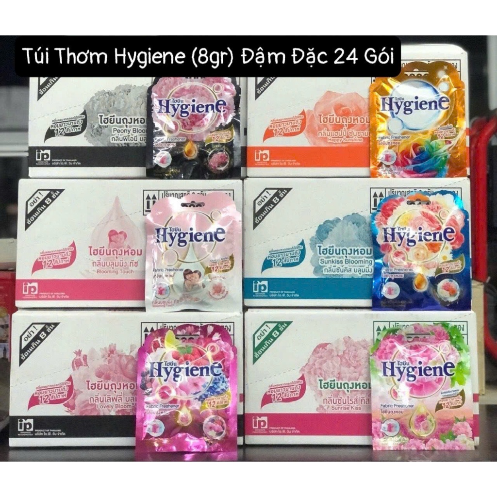 Túi thơm HYGIENE gói 8gr - Hàng Thái Lan