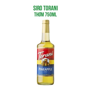 Siro Torani Chai Thủy Tinh 750ml - Nguyên Liệu Pha Chế Thơm Ngon