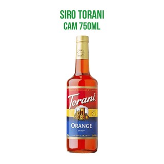Siro Torani Chai Thủy Tinh 750ml - Nguyên Liệu Pha Chế Thơm Ngon