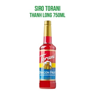 Siro Torani Chai Thủy Tinh 750ml - Nguyên Liệu Pha Chế Thơm Ngon