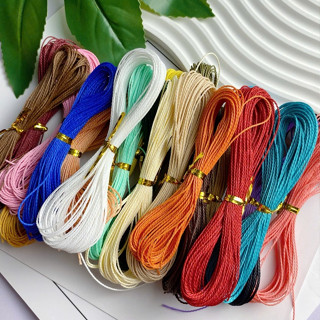 Bó 10 mét dây sáp Đài Loan 1.0mm dùng làm vòng handmade, đồ trang sức