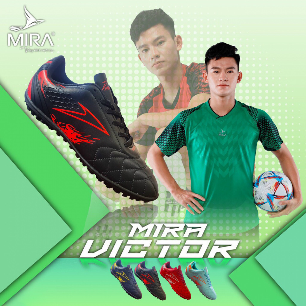 Giày bóng đá MIRA VICTOR chống nhăn và chống gãy