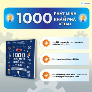 Sách - 1000 Phát Minh Và Khám Phá Vĩ Đại - Zenbooks