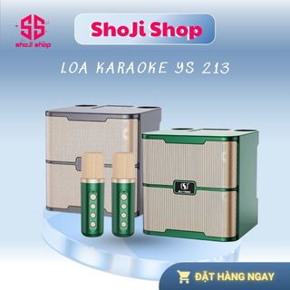  Loa Karaoke YS 213 Phiên Bản Mới Nhất Bộ Karaoke Âm Thanh Hay Thiết Kế Đẹp Bass Cực Căng  Hát Nhẹ BH 12 Tháng 
