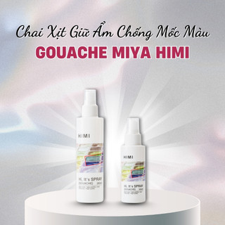 Chai Xịt Giữ Ẩm Chống Mốc Màu Gouache MIYA - Dung Tích 100ml/200ml