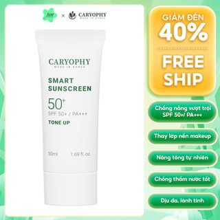  Kem chống nắng tông CARYOPHY 50ml  Caryophy Smart Tone - Up Suncreen  