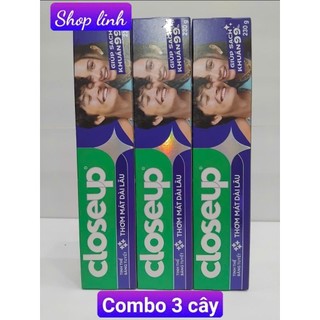 Kem đánh răng Closeup tinh thể  băng tuyết (3cây x230g)