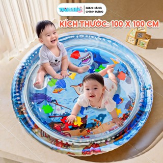 Thảm Nước Cho Bé Đệm Nước Làm Mát Giúp Bé Phát Triển Vận Động Giác Quan