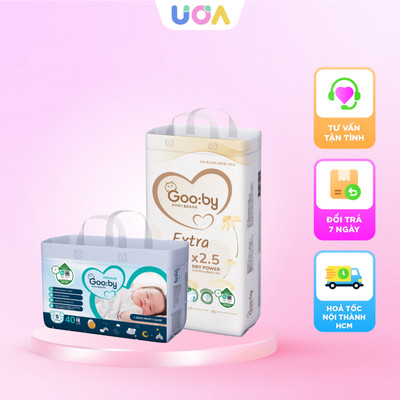 [MUA 1 TẶNG QUÀ TỰ CHỌN] Bỉm tã dán/quần Gooby Extra chính hãng mềm mịn đủ size cho bé