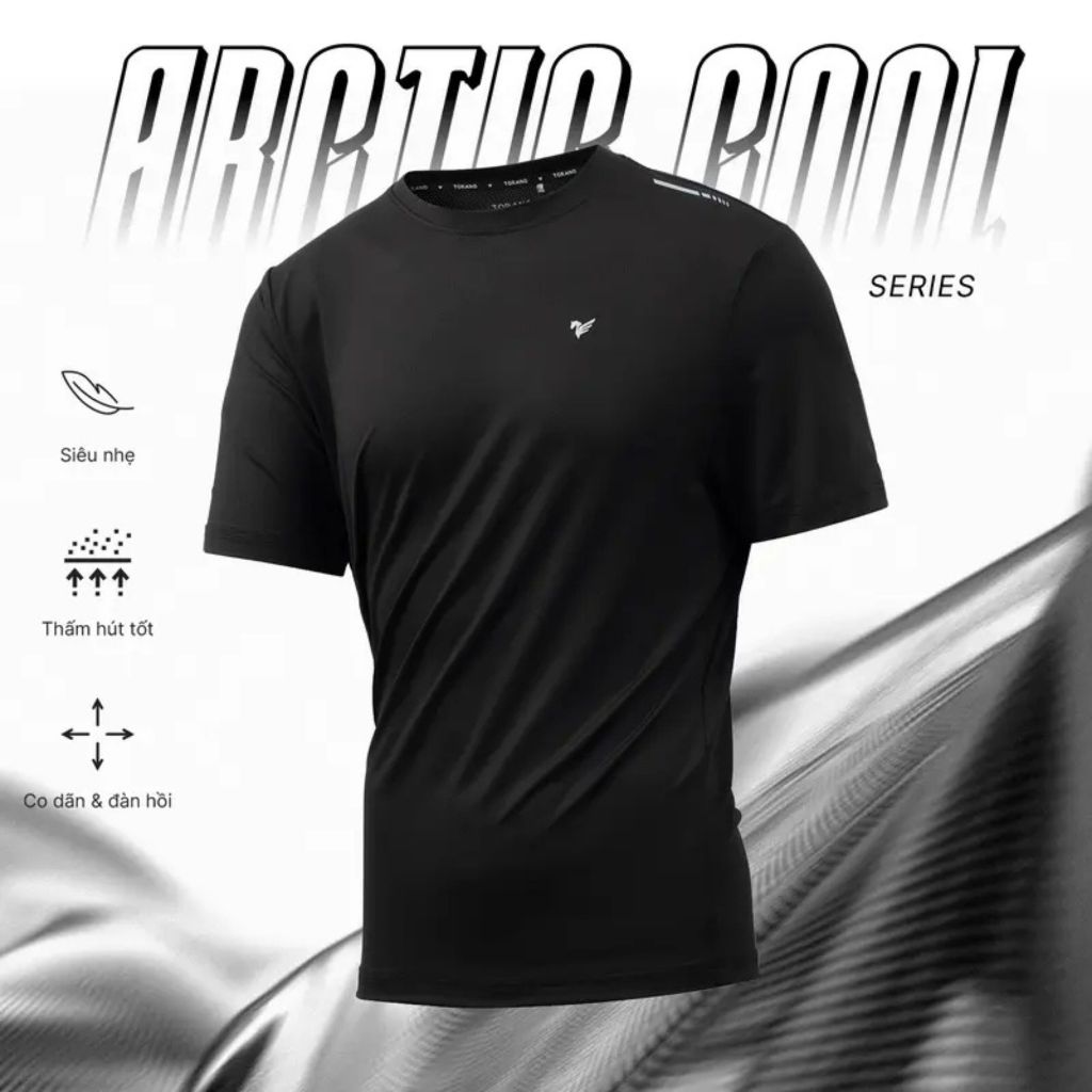 Áo thun nam TORANO MASTER TEE trơn in phản quang, co giãn thoải mái, thấm hút mồ hôi siêu thoáng khí GSTS017 - GSTS018 | BigBuy360 - bigbuy360.vn