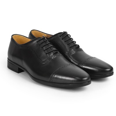 Giày Tây Cao Cấp THE ÉMIN BROGUES OXFORD - OFB12 - Da Bò Cao Cấp Lót Trong Da Bò Mộc -  Be Classy