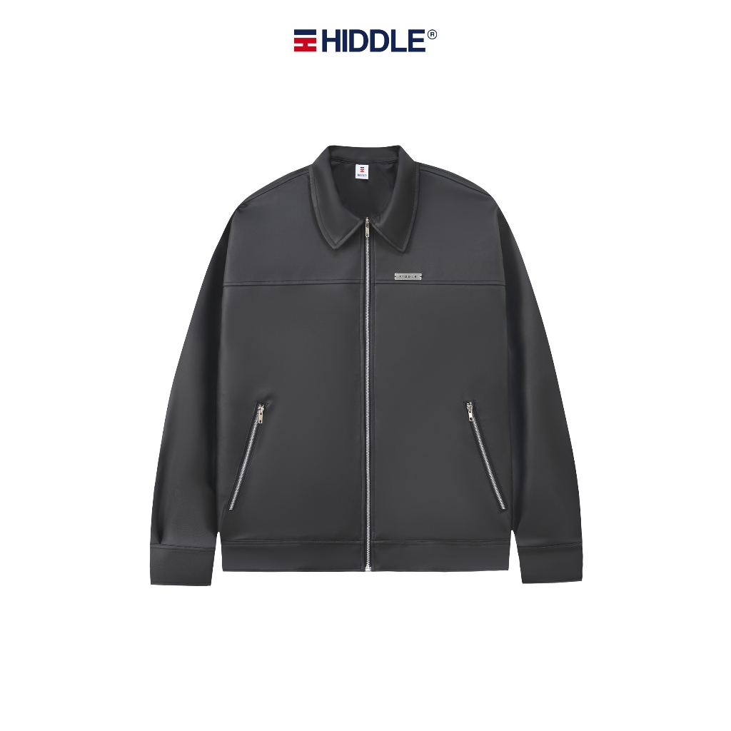 Áo khoác da nam màu đen HIDDLE | H10-AK6