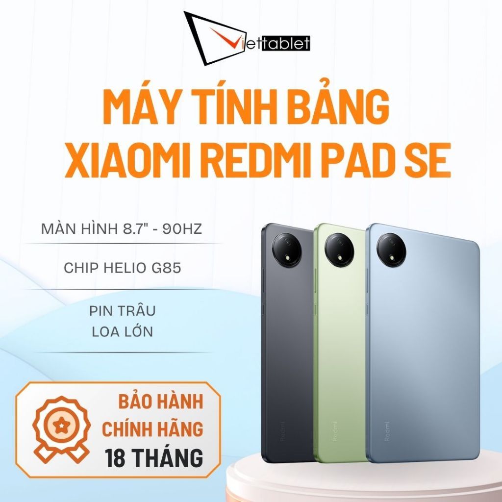 Máy tính bảng Xiaomi Redmi Pad SE 8.7 Wifi 4GB/64GB