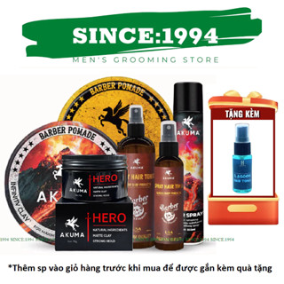  AKUMA | Sáp vuốt tóc tạo kiểu nam AKUMA INFINITY CLAY ROYAL POMADE 56g-116g Gôm Xịt Phồng Akuma 