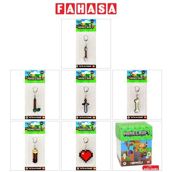 Móc Khóa Minecraft Bằng Kim Loại Series 2 Mojang Studios