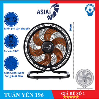 Quạt sàn asiavina turbo plus vy636892/vy636791 - công suất 90w -siêu mạnh không ồn- hàng chính hãng
