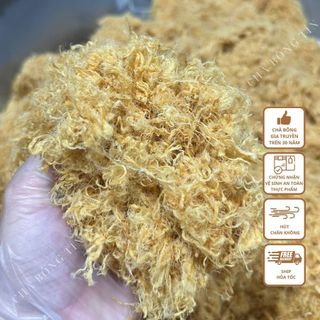 [1KG] CHÀ BÔNG MẪU II VÀNG ĂN XÔI,BÁNH MÌ,ĂN KÈM MÓN,VỊ MẶN THƠM NGON CHUẨN CHẤT - CHÀ BÔNG TÍN